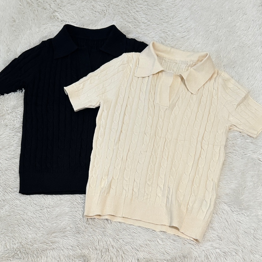 ❤️ NWOT Bundle of 2 Amazon Cable Knit Sweaters